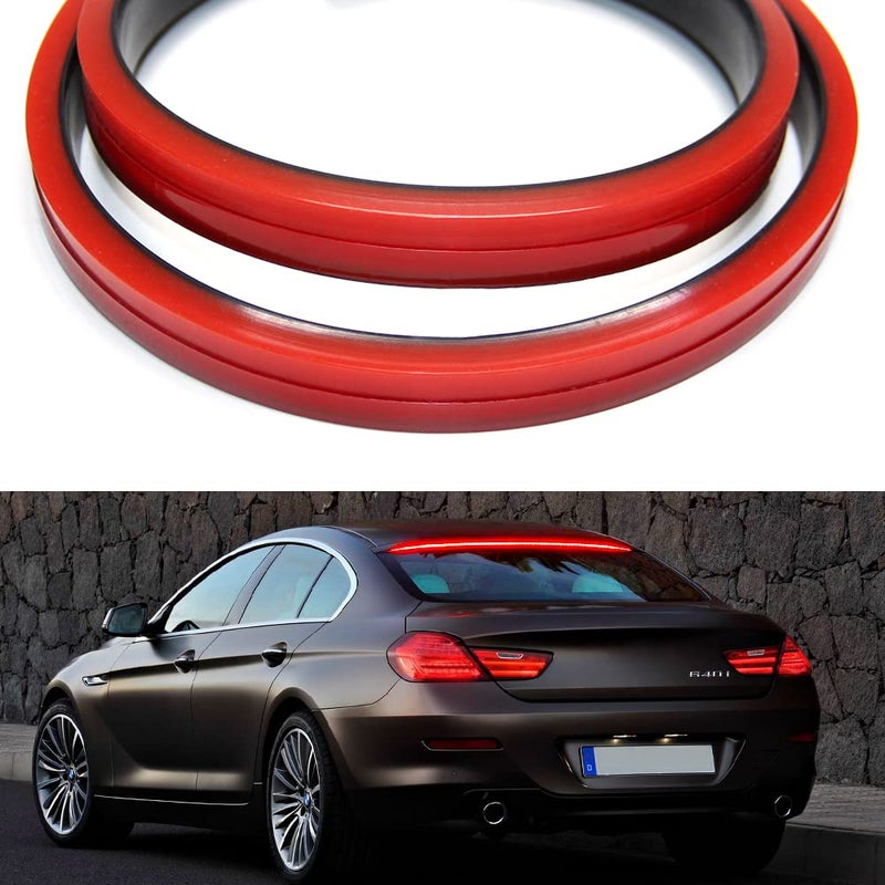 OPP ULITE LED Third Brake Light Strip Bar, 5 Function Sequential Turn Signal Brake Running Double Flash Flexible 40Inch High Mount Stop Lights Strips for Jeep Pickup Truck VAN RV SUV Bus Cargo (Brake 10W-100) - Image 1